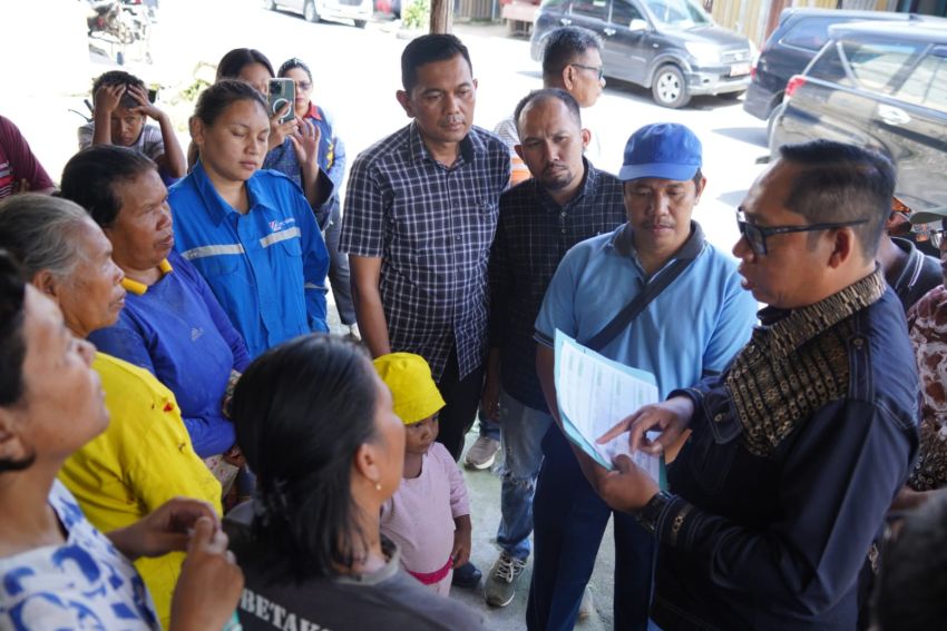 JTP Cek Keterslediaan Pupuk Bersubsidi di Wilayah Pahae