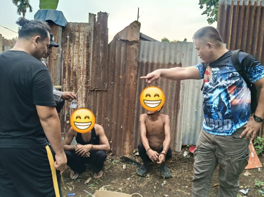 Polsek Pancur Batu Sikat Habis Barak Narkoba, Dua Orang Diamankan