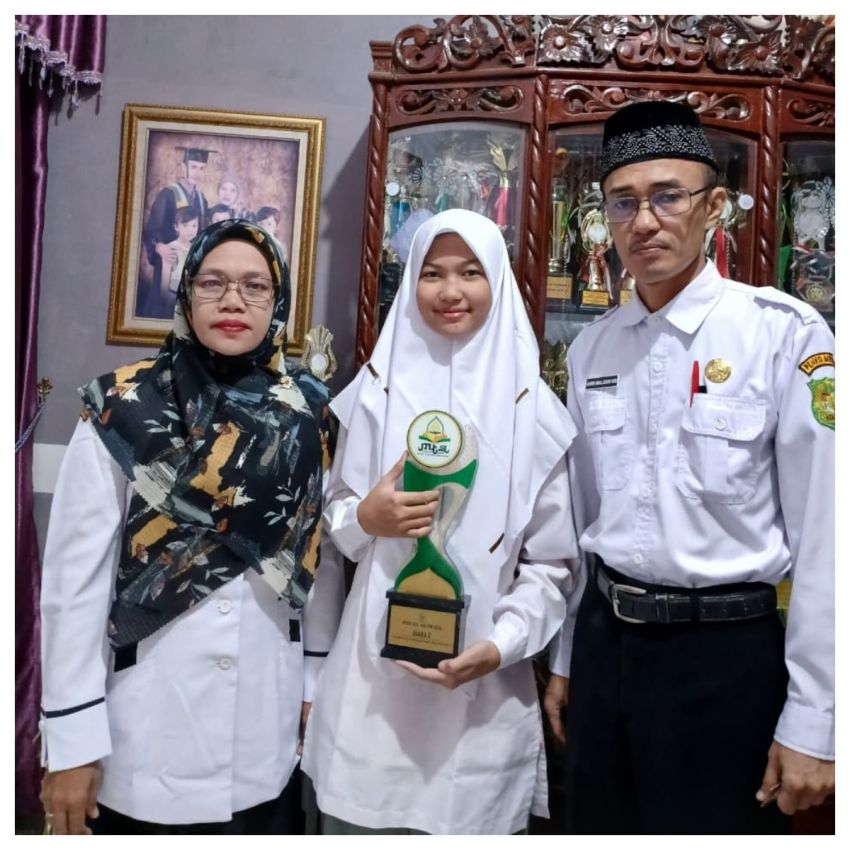 Hikmah Siswi MAN 2 Model Medan Peraih Juara I MTQ Tingkat Nasional, Lulus Kedokteran USU Jalur SNBP