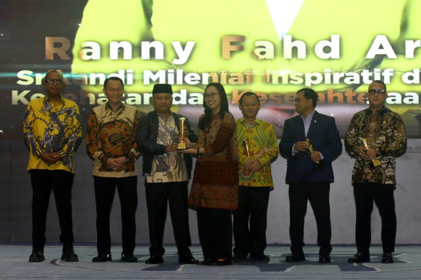 KWP Award 2026, Sugiat Santoso Terima Penghargaan Legislator Peduli HAM