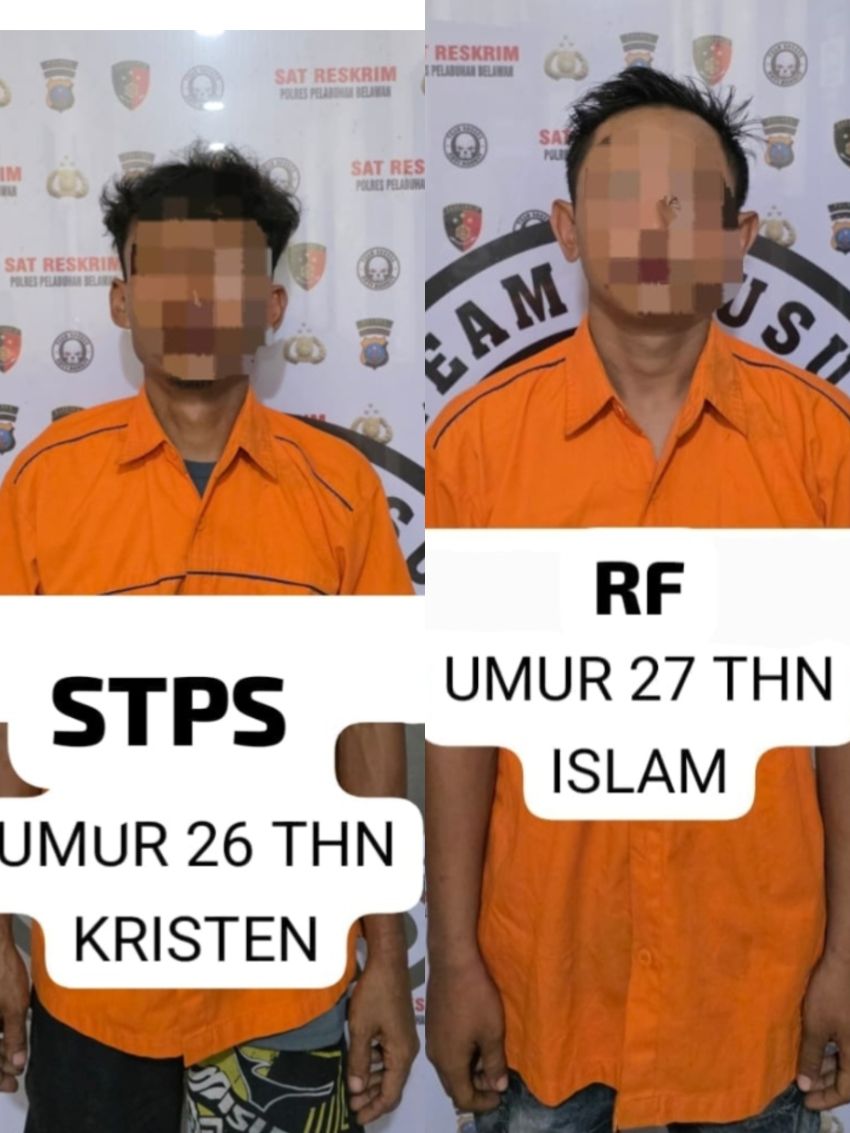 3 Hari Dikejar, Polres Belawan Ringkus 2 Begal Sadis Sopir Tangki