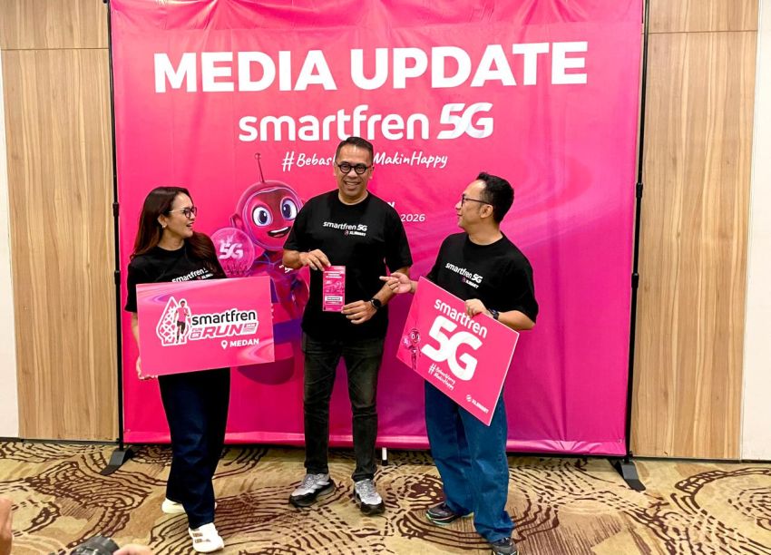 Smartfren Gelar Fun Run 2026 Di Medan, Bidik Lonjakan Pengguna Digital Sumut