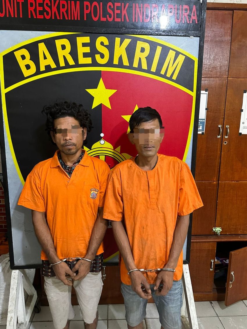 Meresahkan Masyarakat, Dua Pelaku Pencurian Ditangkap Polsek Airputih