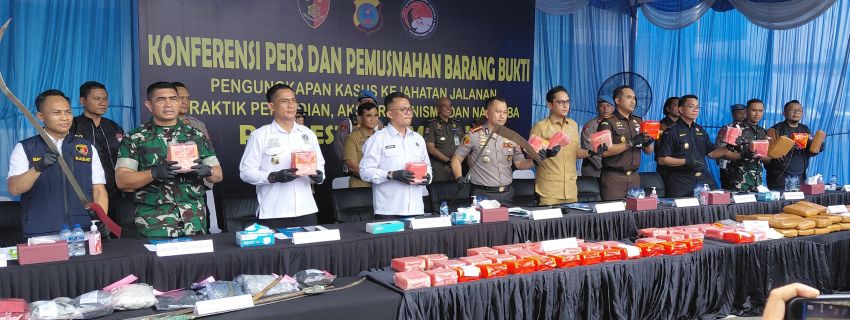 Ops Ketupat Toba 2026, Polrestabes Medan Ungkap 119 Kasus, 184 Tersangka : Naik 24 Persen