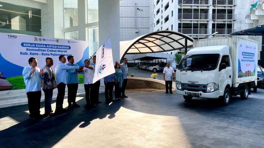 KPw Bank Indonesia  Sumatera Utara Kirim 1,050 Ton Cabai Merah ke Palangkaraya