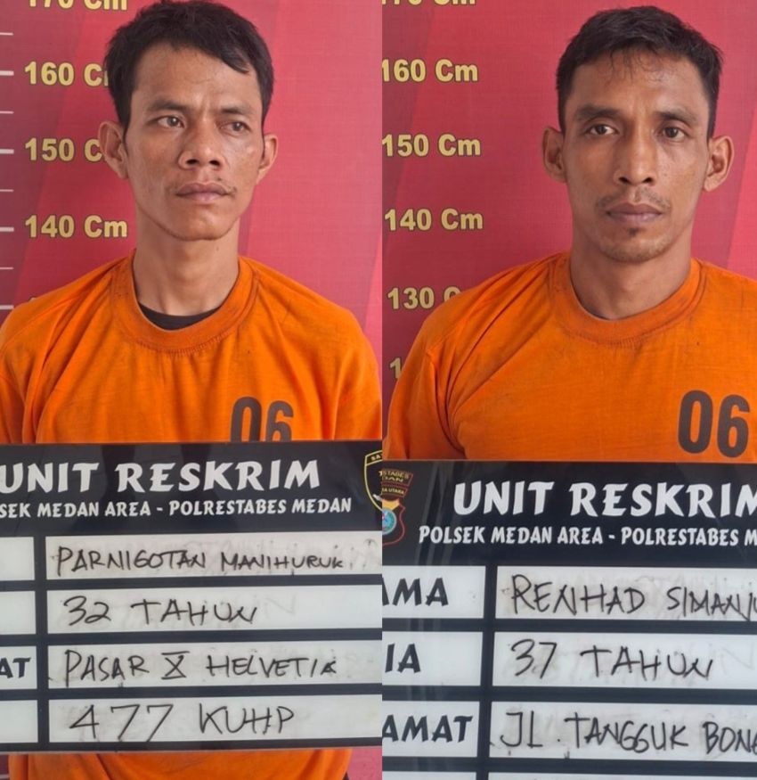 Polsek Medan Area Ungkap Pembobolan Klinik Gigi : Ini Dua Pelakunya