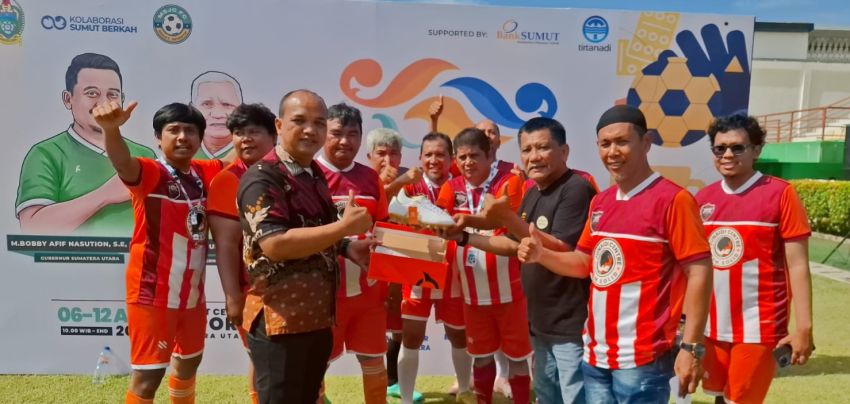 Kapolrestabes Medan Dukung Tim JCS Tampil di Mini Soccer Piala Gubsu 2026
