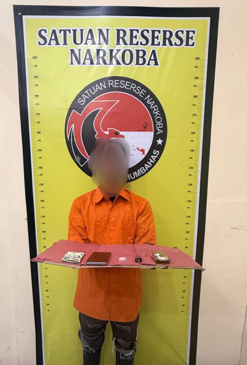 Diduga Miliki 1 Gram Sabu, Pemuda Asal Tipang Diamankan Polres Humbahas