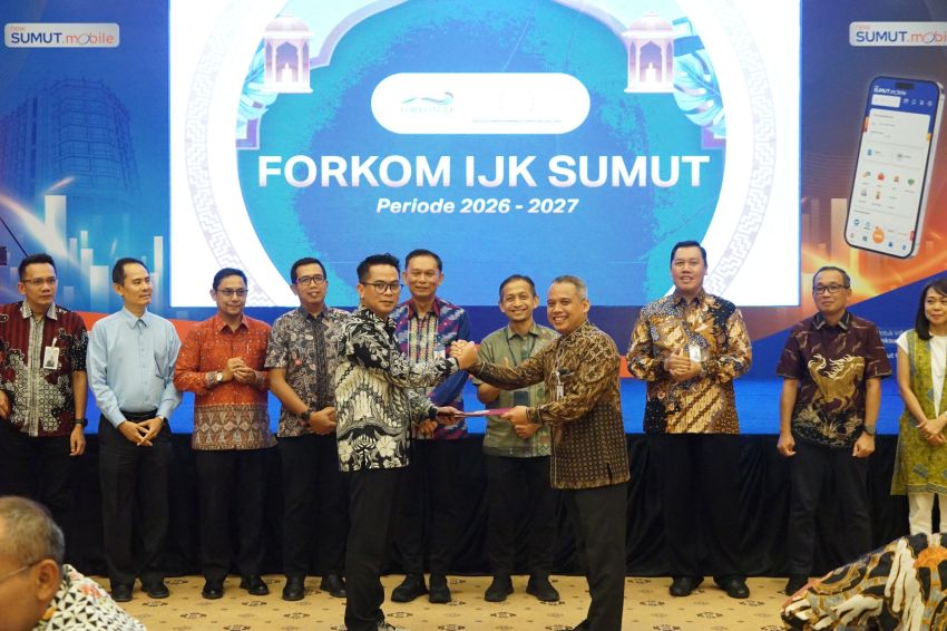 Dirut Bank Sumut Heru Mardiansyah Pimpin Forkom IJK Sumut 2026&ndash;2027