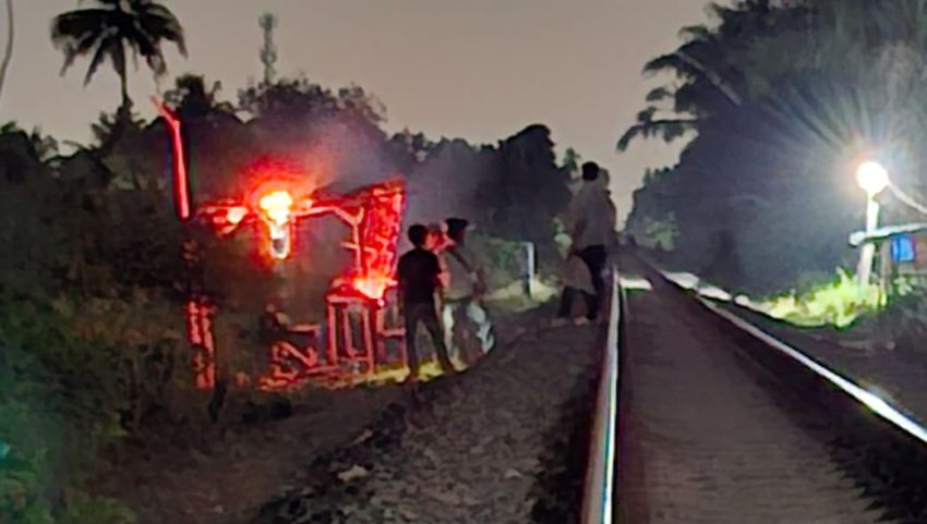 Berkat Dumas, Polsek Sunggal Bongkar dan Bakar Pondok Judi dan Narkoba