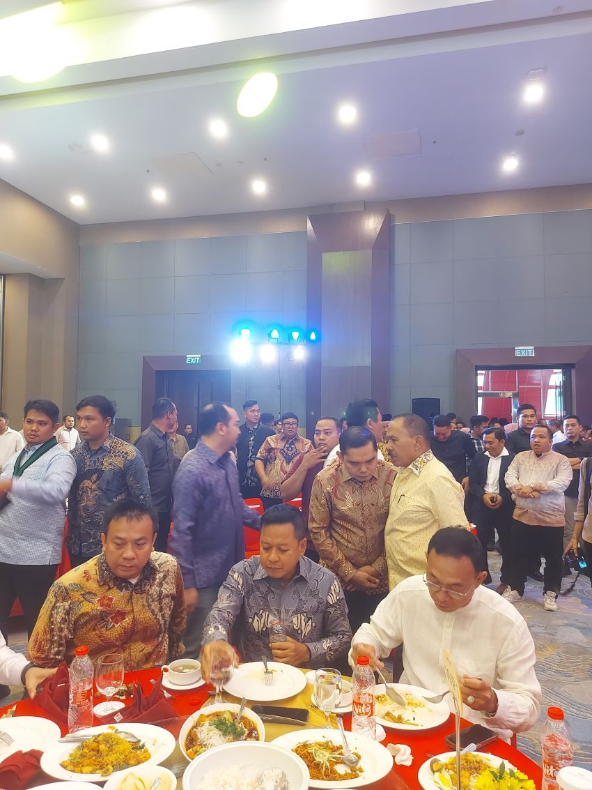 Halal Bi Halal Yayasan Gerakan Sumatera Bergiat Dihadiri Sejumlah Tokoh Penting Sumut, Begini Kata Maruli Siahaan