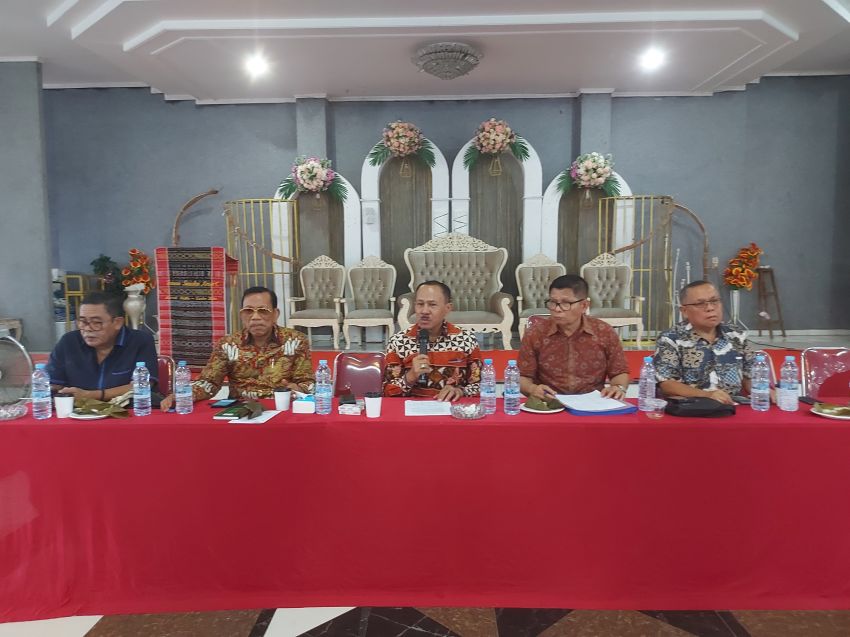 Hadiri Rapat PPSD Siahaan Kota Medan, Begini Pesan Maruli Siahaan