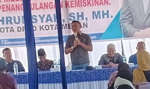 Bahrumsyah Sebut DPRD dan Pemko Medan Serius Tanggulangi Kemiskinan