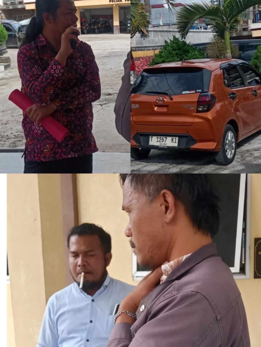 Debt Collector Gagal Beraksi, 5 Orang Diamankan di Polsek Parapat