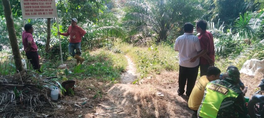 Nurhadi Minta Polres Simalungun Proses Dalang Pengerusakan Tanaman Sawitnya