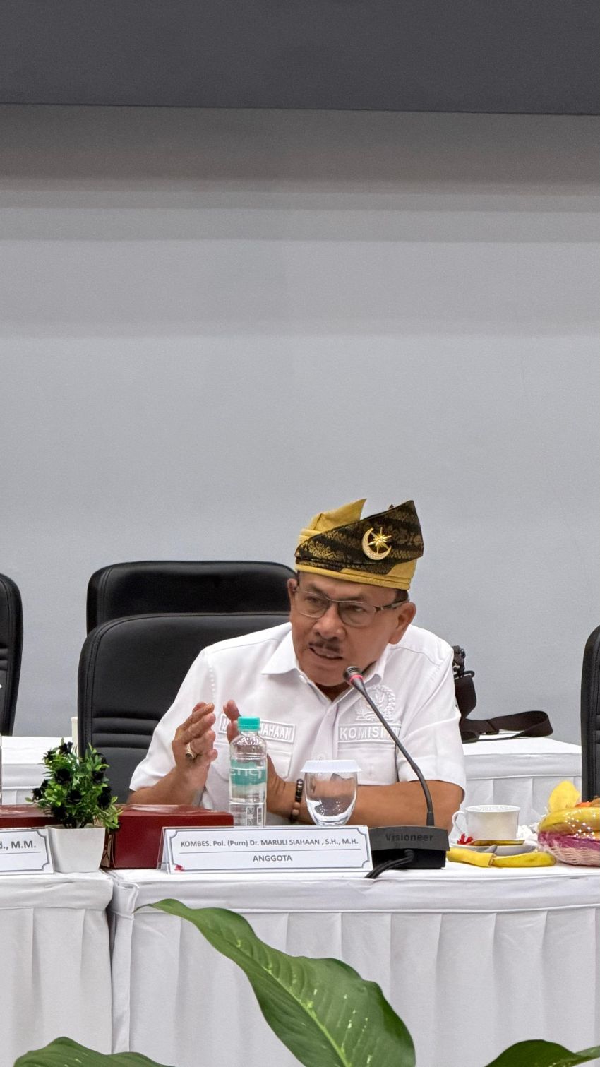 Dr Maruli Siahaan Dorong Pemerintah Beri Perhatian Khusus Petugas Penjaga Negara