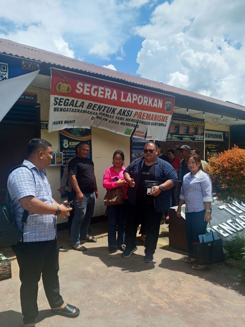 Tanpa konseling langsung terima laporan warga, Polsek Munthe Tidak Profesional Diduga Ingin Kriminalisasi Eka Suranta Sembiring